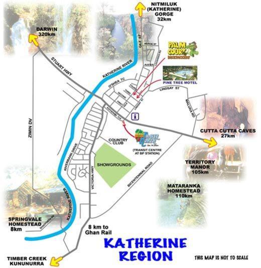 Hostel Palm Court Backpackers Katherine Exteriér fotografie